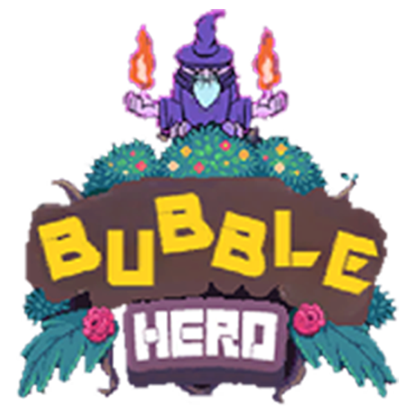 Bubble Heroes Logo
